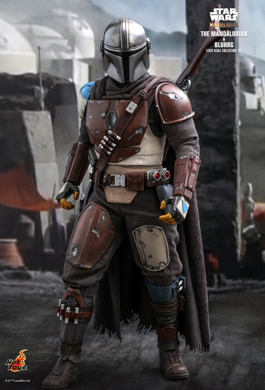  Artikelbild 7 des Artikels “Star Wars: The Mandalorian - Mandalorian & Blurrg - 1/6th scale “