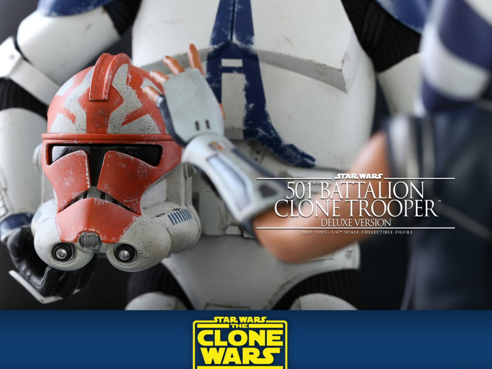  Product image 7 of the product “The Clone Wars 501st Battalion Clone Trooper Deluxe Version 1/6 Collectible Figure 30cm ”