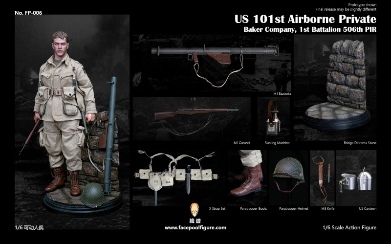  Artikelbild 8 des Artikels “1:6 Baker Company 1st Battalion 506th PIR - US 101st Airborne Private “