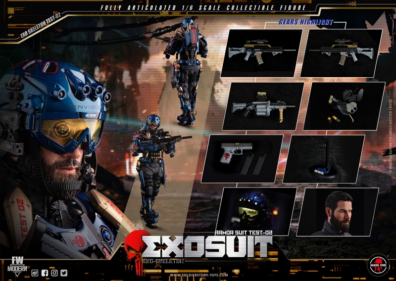  Artikelbild 8 des Artikels “EXO SKELETON - Armor Suit Test-02 - in 1/6 scale “