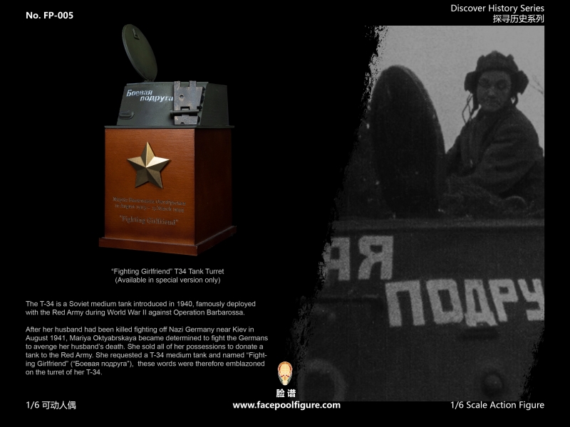  Artikelbild 8 des Artikels “Fighting Girlfriend WWII Soviet Tank Crew - Mariya Vasilyevna Oktyabrskaya (Special Edition) “