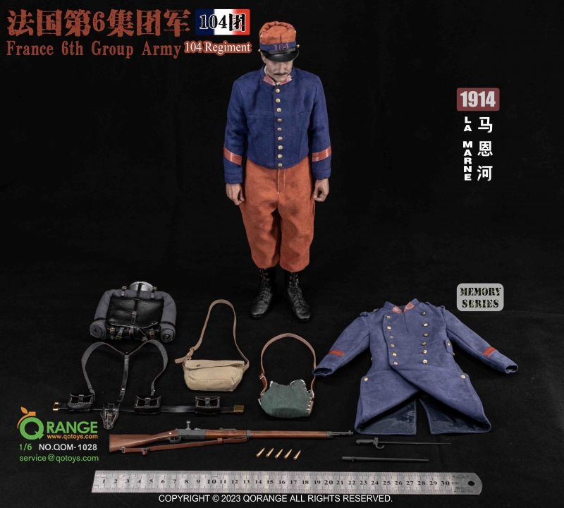  Artikelbild 8 des Artikels “WW1 Uniform Set France 6th Group Army 104 Regiment La Marne 1914 “