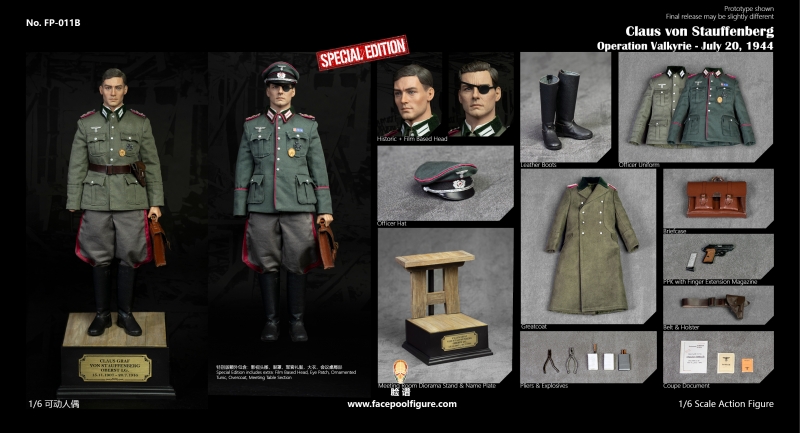  Product image 8 of the product “Claus Schenk Graf von Stauffenberg - Afrika Korps ”
