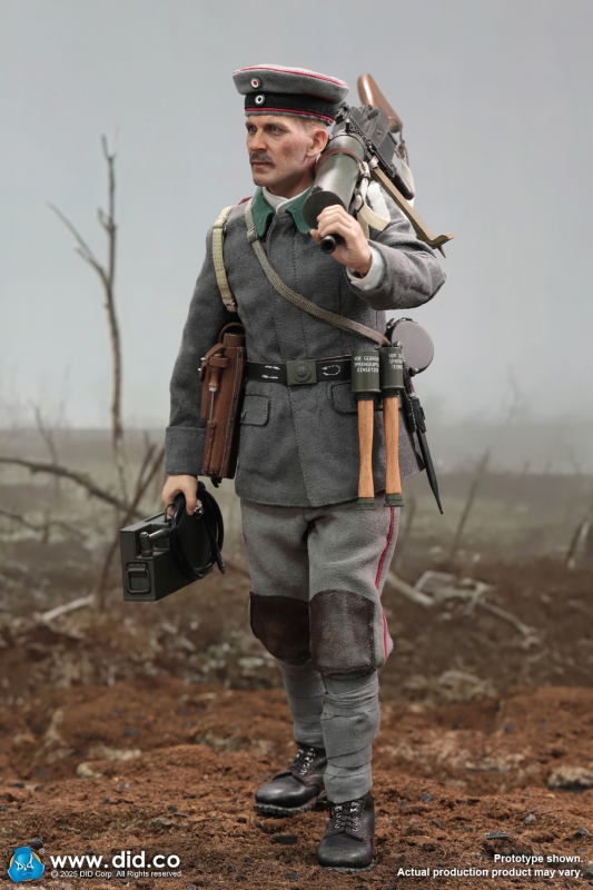  Product image 8 of the product “WWI German Army - MG08 Machine Gunner Arthur 1/6 ”