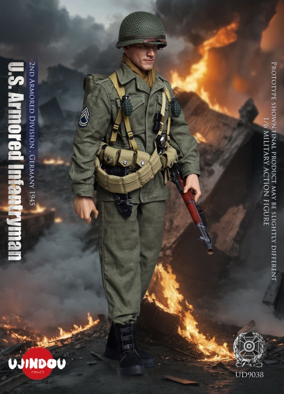  Artikelbild 9 des Artikels “U.S. Army Infantryman 2nd Armored Division Germany 1945 - in 1/6 scale “