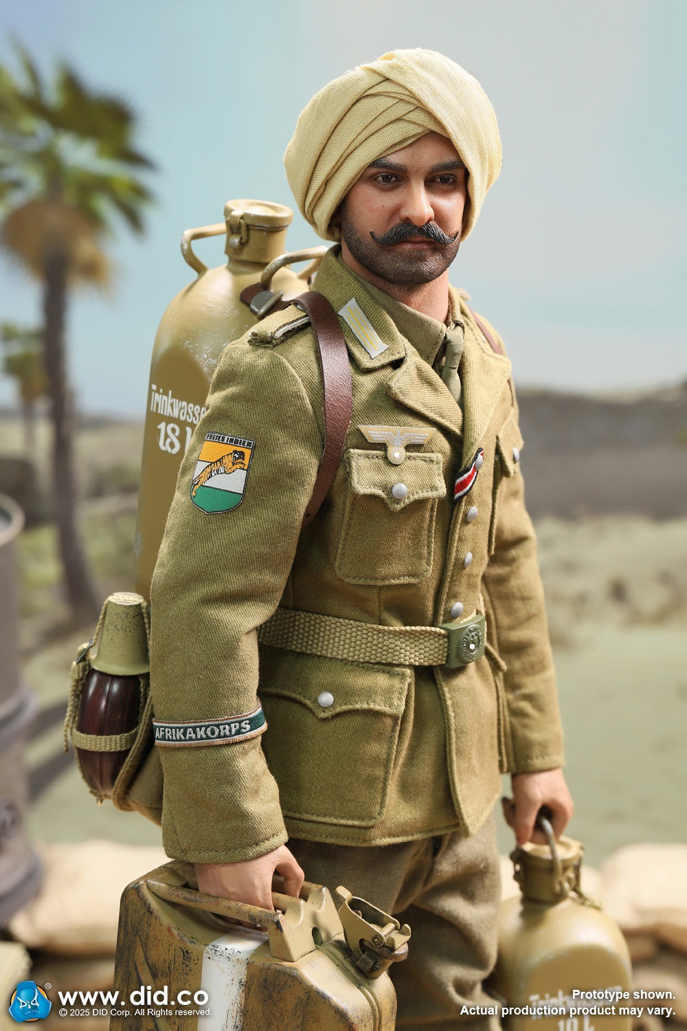  Artikelbild 9 des Artikels “Ishaan & Panzer Commander - Stauffenberg - WWII German Africa Corps Supply Duty - in 1/6 scale “