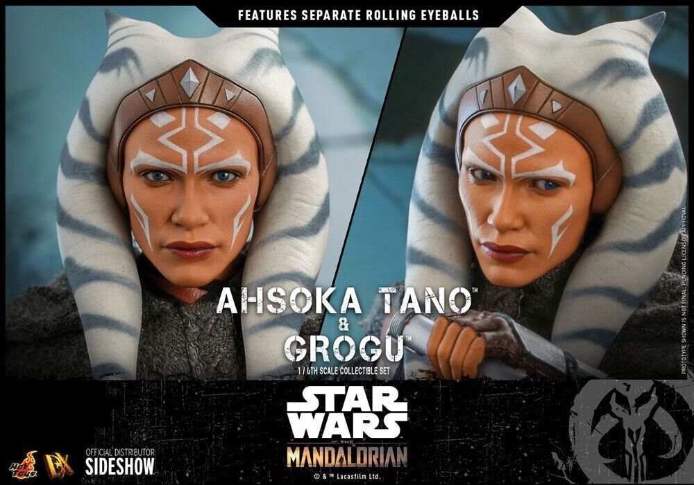  Artikelbild 9 des Artikels “Action Figure Star Wars The Mandalorian of Ahsoka Tano & Grogu, 1/6 “