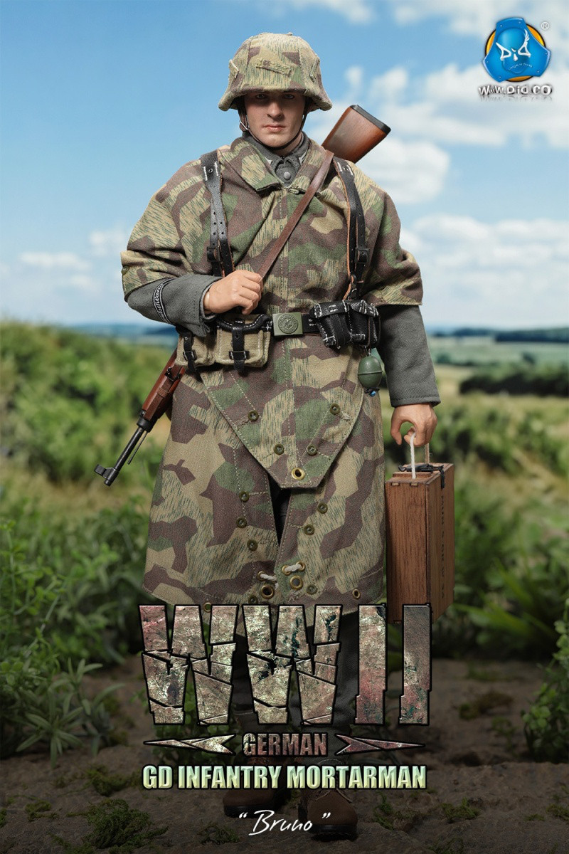  Artikelbild 9 des Artikels “Bruno - WWII German GD Infantry Mortarman - in 1/6 scale “