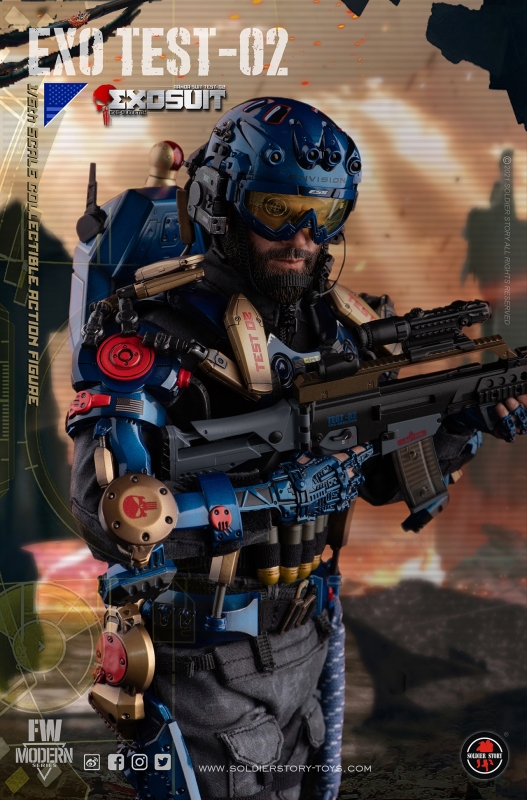  Artikelbild 9 des Artikels “EXO SKELETON - Armor Suit Test-02 - in 1/6 scale “