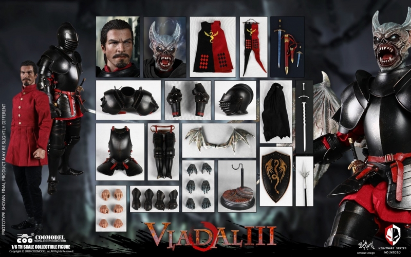  Product image 9 of the product “VLAD AL III - Nightmare Series (Diecast) - in 1/6 scale ”