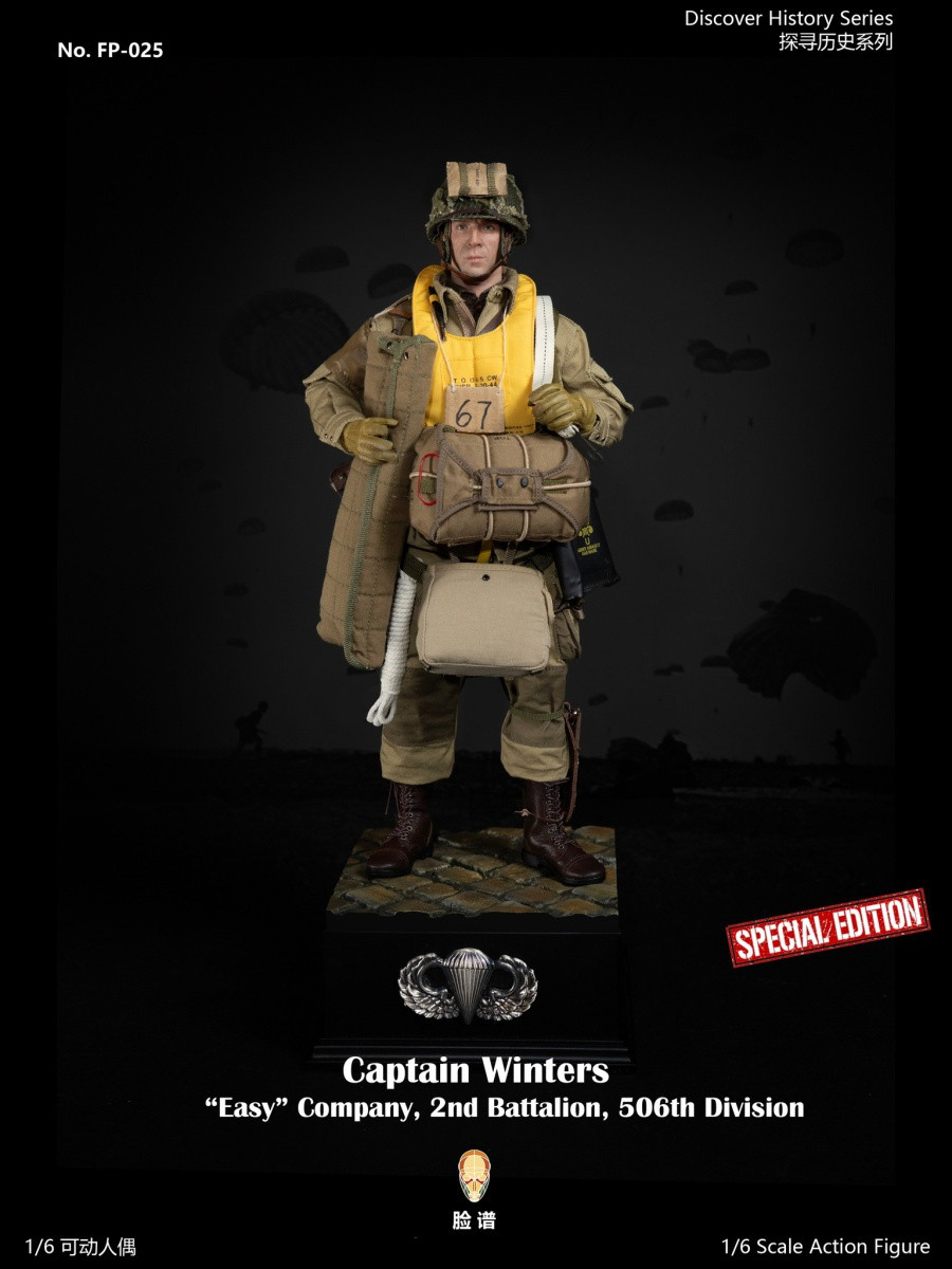  Artikelbild 9 des Artikels “WWII US Airborne Division E Company Captain - Movie - Special Edition - in 1/6 scale “